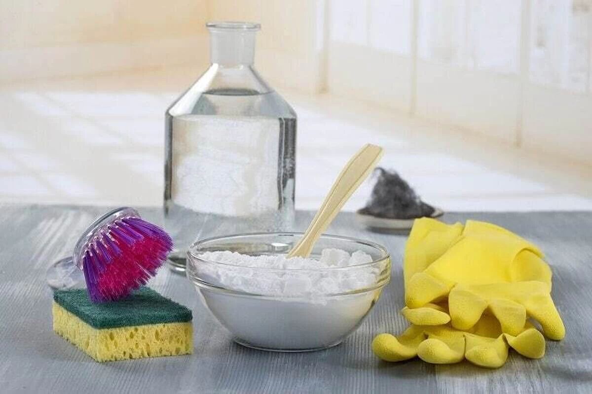 ترکیب سرکه و جوش شیرین