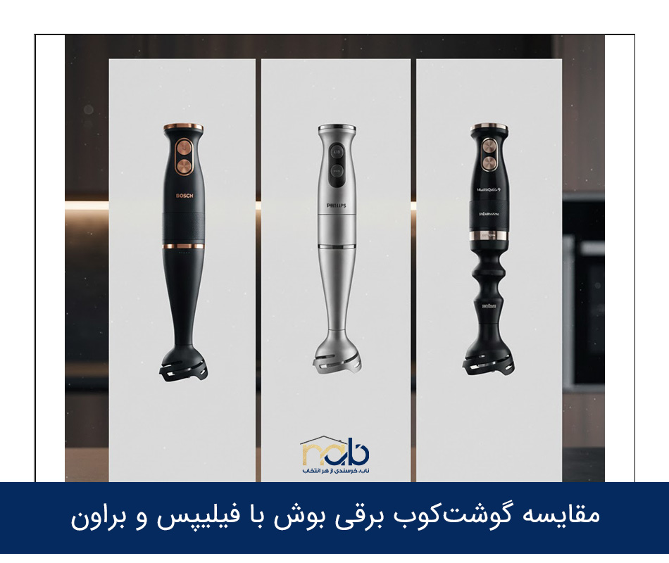 مقایسه گوشت‌کوب برقی بوش با فیلیپس و براون