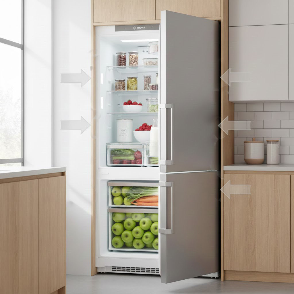 انتخاب محل مناسب برای نصب یخچال