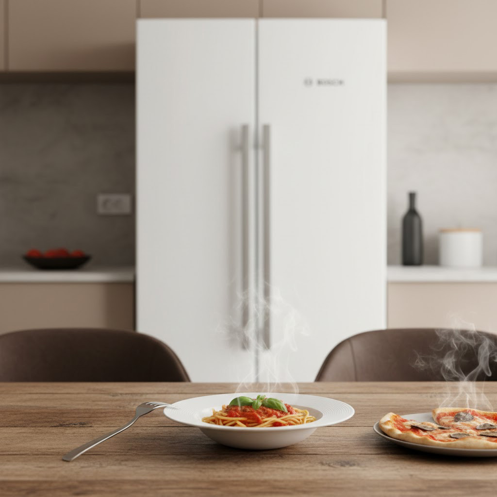 عدم قرار دادن غذای داغ در یخچال