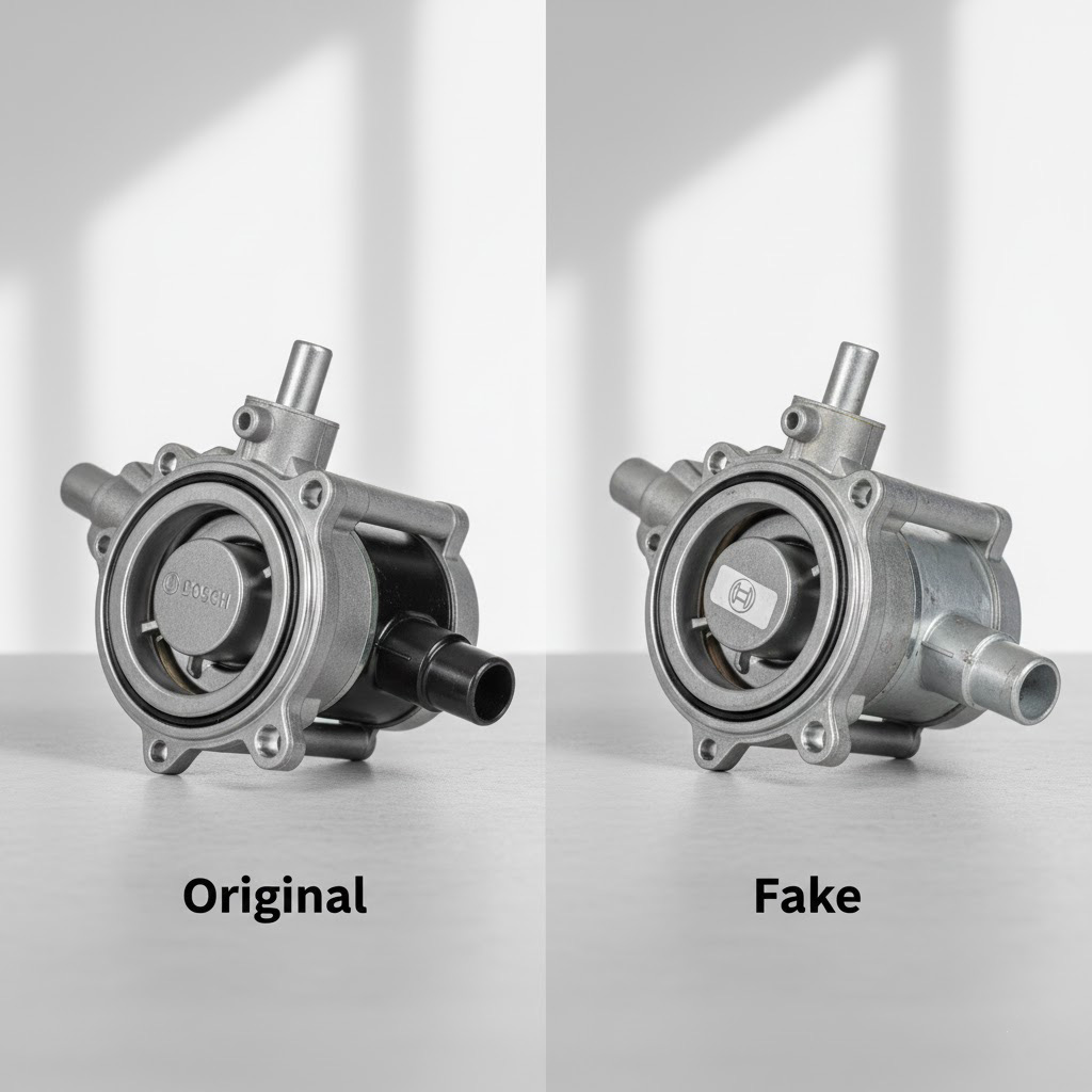 تشخیص قطعات اصل و تقلبی