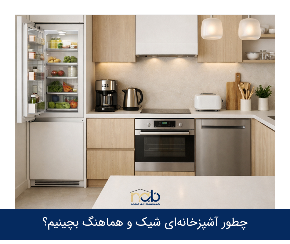 چطور آشپزخانهای شیک و هماهنگ بچینیم؟ راهنمای کامل ست کردن لوازم آشپزخانه 1 hero